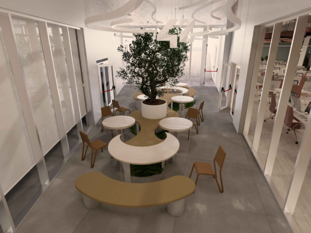 42 Tirana seating area